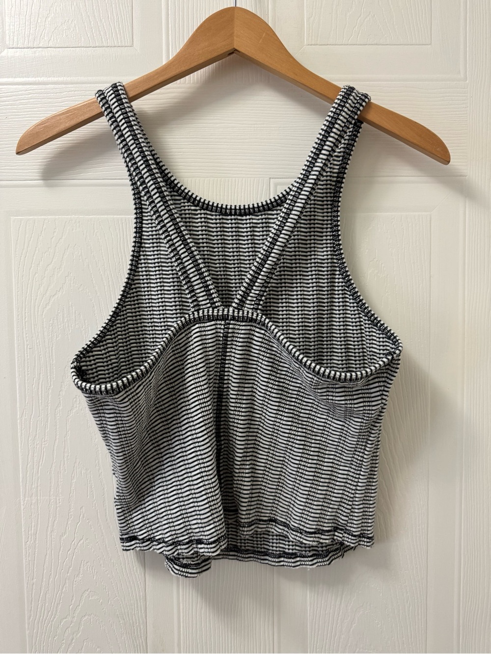 We The Free Black and White Striped Tank Top - Picture 5 of 6